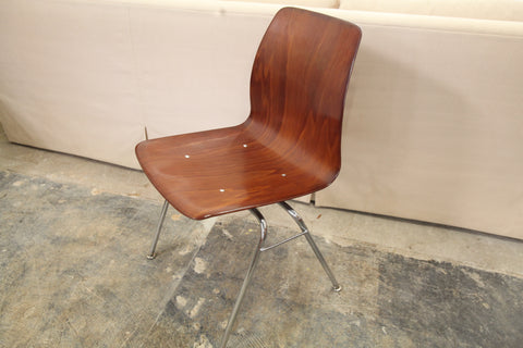 Vintage Rosewood Pagholz Bentwood Chair (18.5"W x 30.5"H x 20"D)