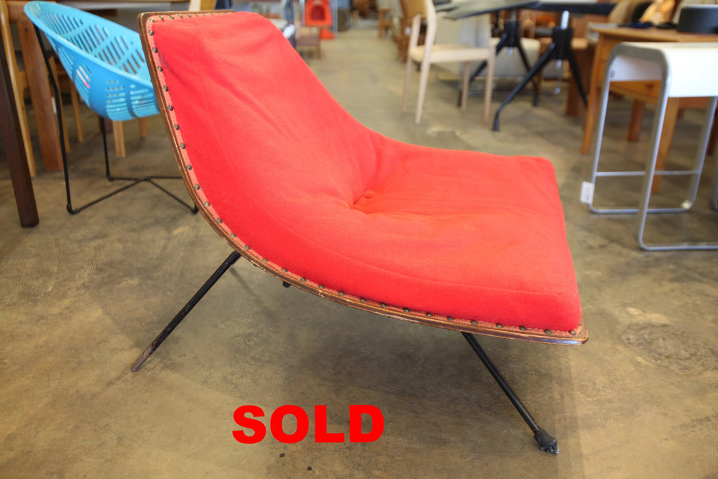 Ultra Rare Vintage Winnipeg Chair by AJ Donahue (35"W x 32.5"D x 28.25"H)