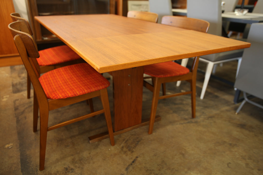 Vintage Danish Teak Table w/ Drop Leaf