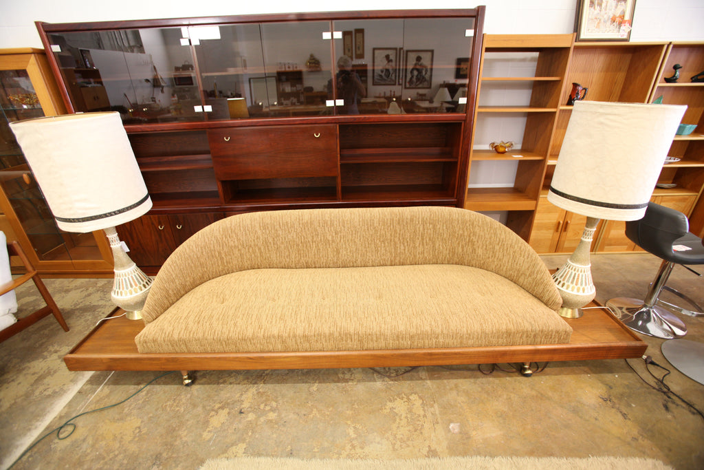 Ultra Rare Vintage Adrian Pearsall 2 Piece Sofa Set- WOW!