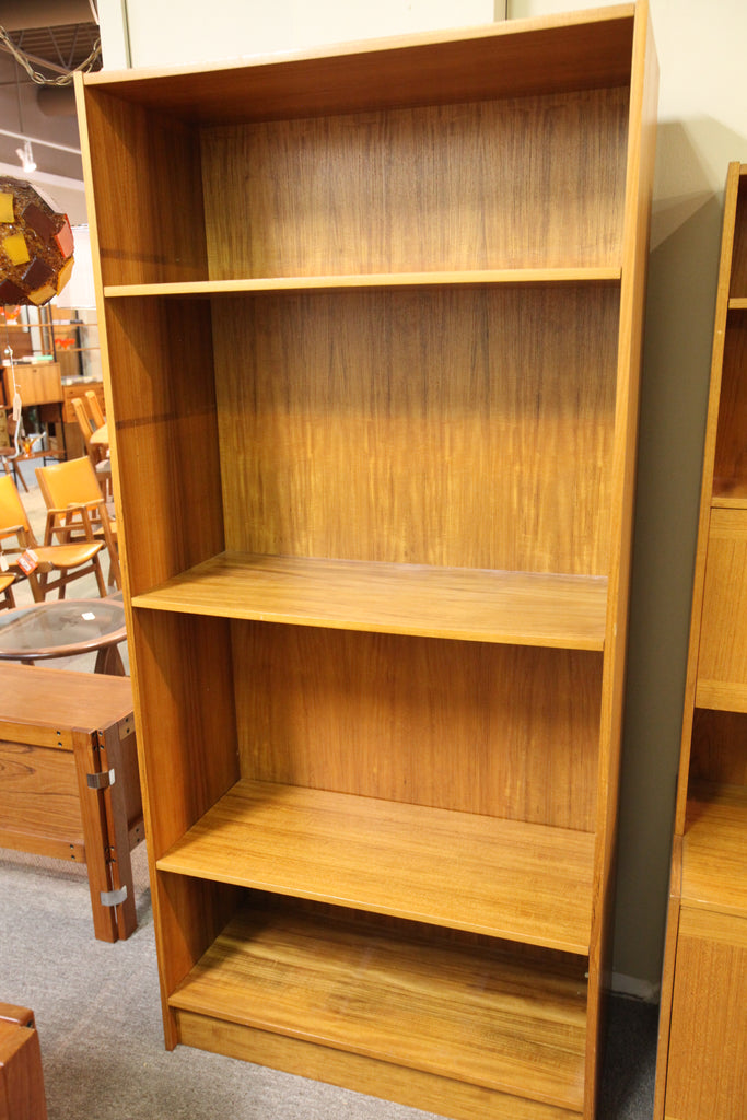 Danish Teak Book Shelf (35.5"W x 15"D x 75.75"H)