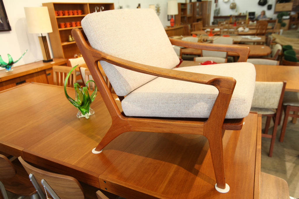 Beautiful Vintage Danish Teak Lounge Chair