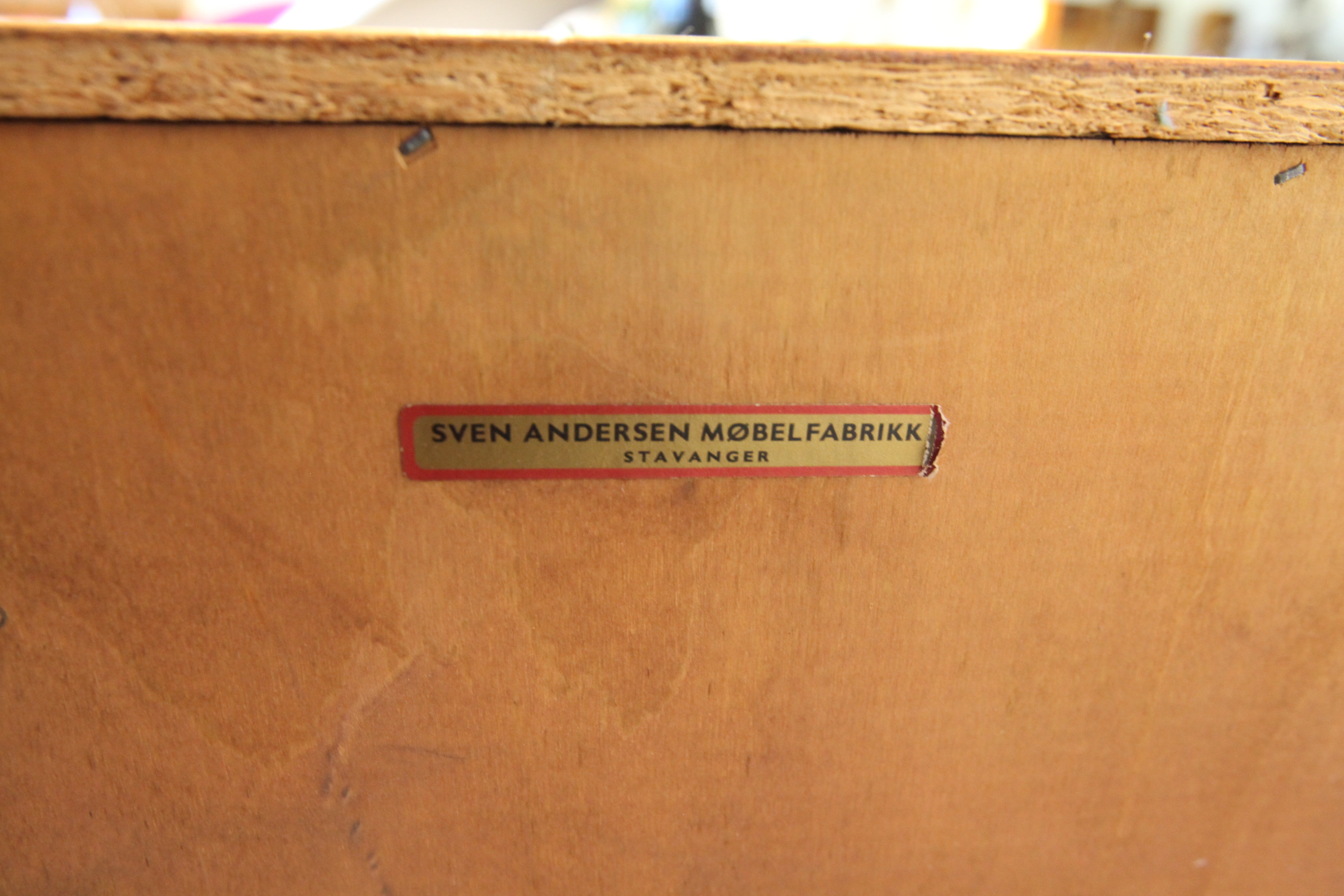 Vintage Danish Teak Credenza by Sven Andersen for Stavanger (61"W x 18"D x 31"H)
