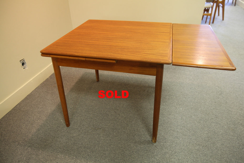 Small Teak Extension table (60x34)