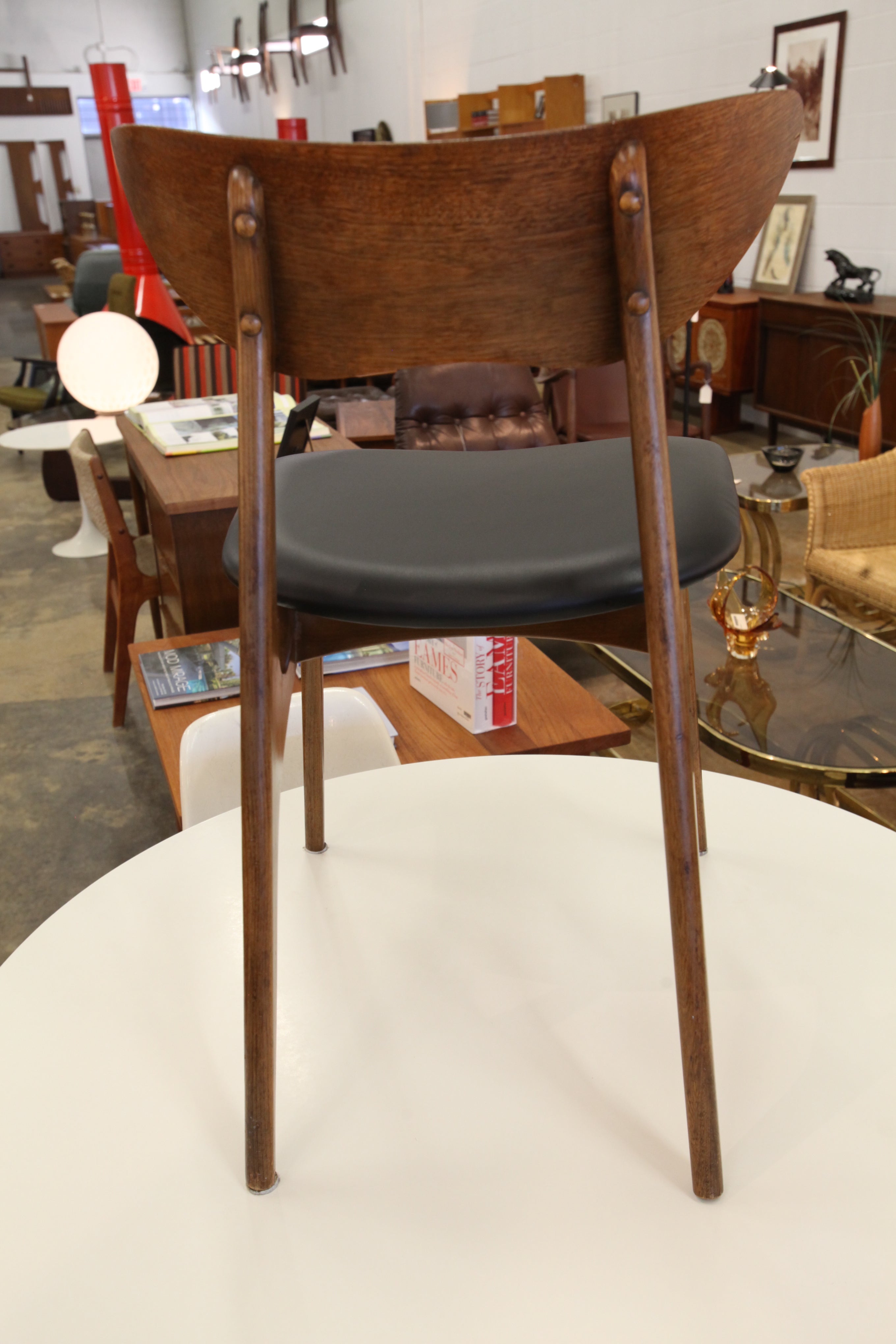 Set of 4 "Hard to Find" Vintage Walnut Deilcraft Dining Chairs