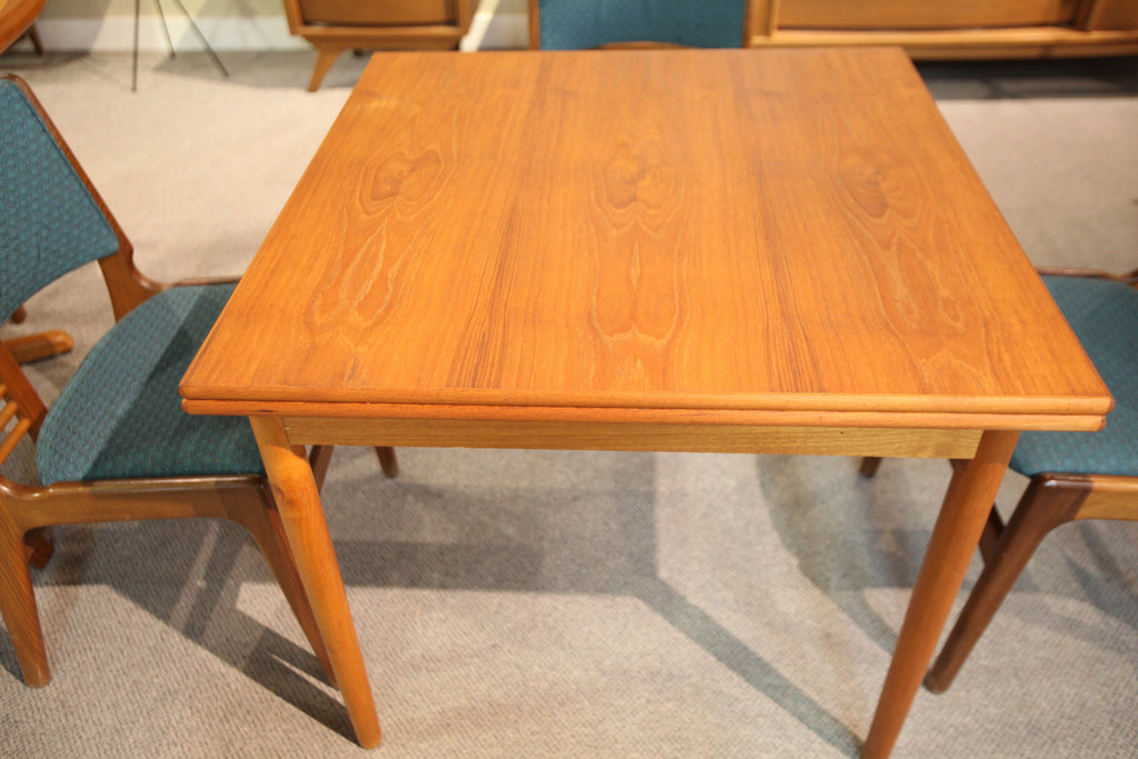 Teak Square Extension Table (58.5"x33.5") or (33.5"x33.5")