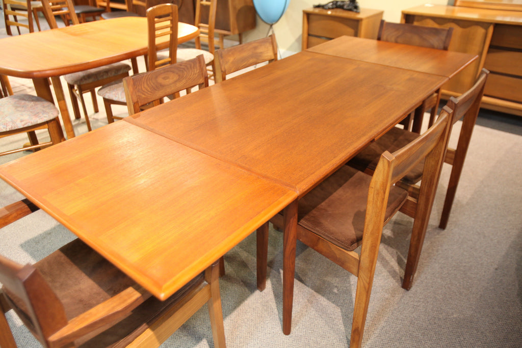 Teak Extension Table (85x32.5) or (48"x32.5") (Small imperfection on surface)