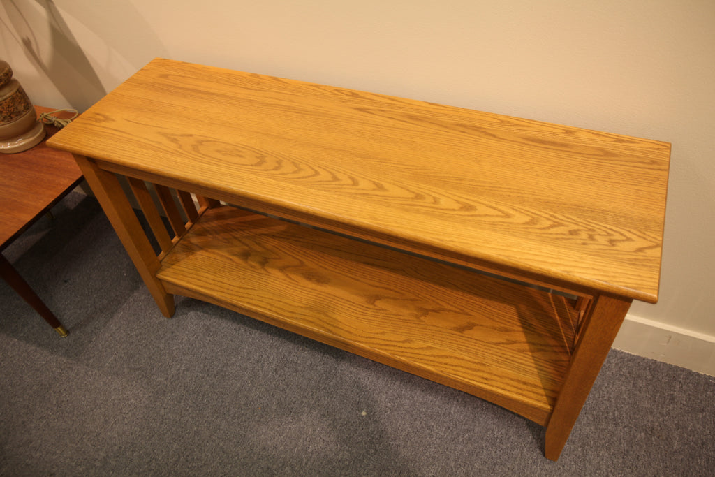 Oak Side Table (47"x26.25"x15")