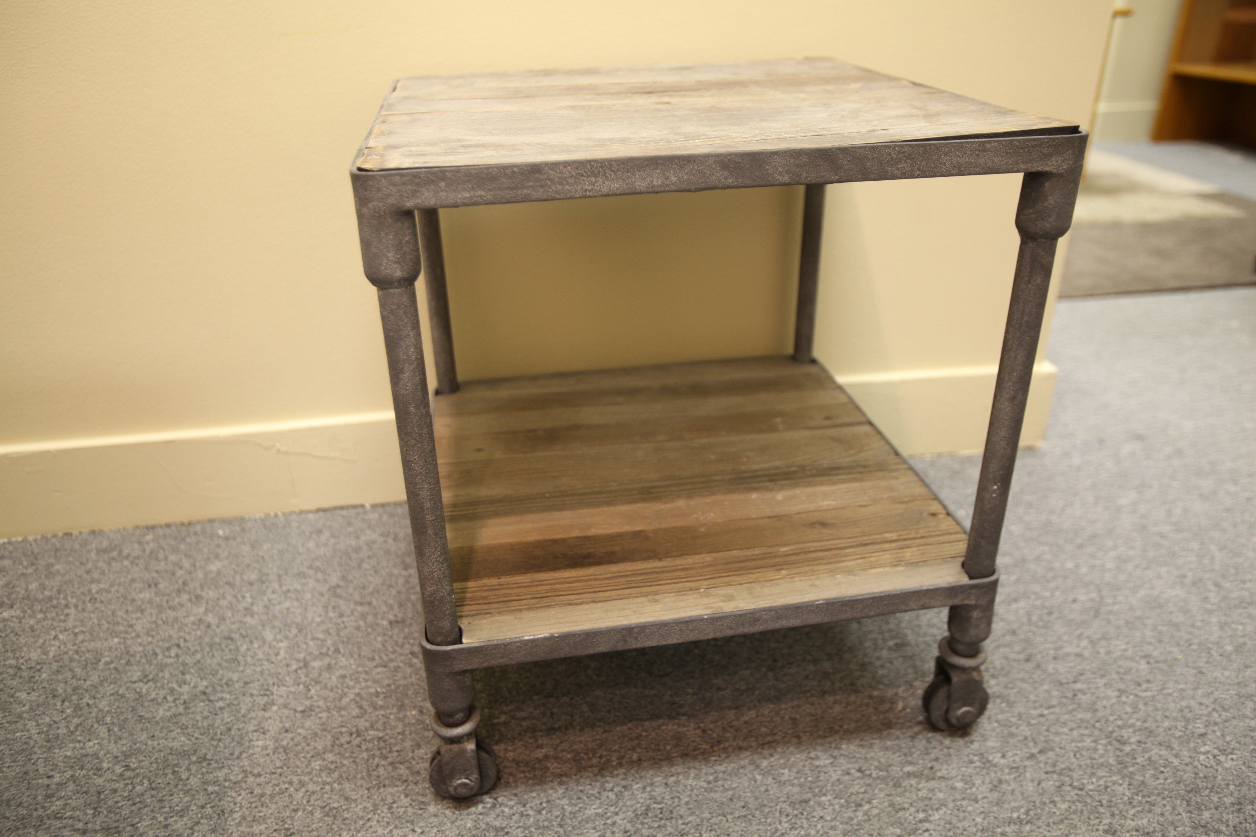 Restoration Hardware Reclaimed/Rust Side Table (20"x20"x22"h)