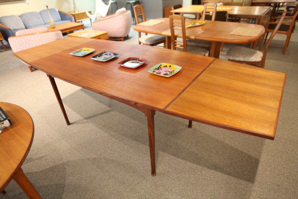 RS Associates Teak Table with Extensions (58" x 37") or (98" x 37")