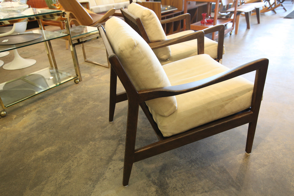 Vintage Dux Walnut Lounge Chair - Made in Sweden (27"W x 29"D x 26.75"H)