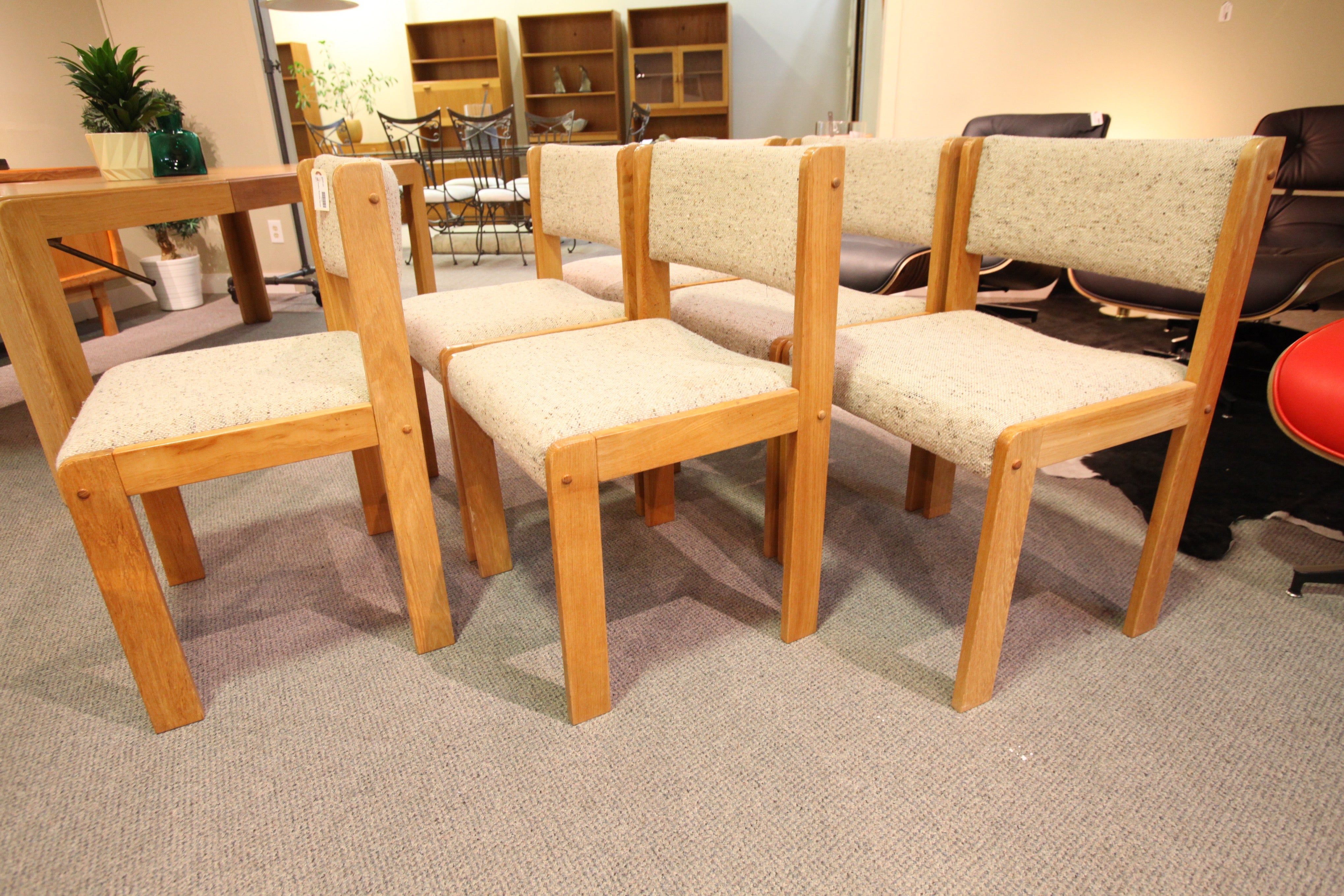Set of 6 Scandia Teak Danish Chairs