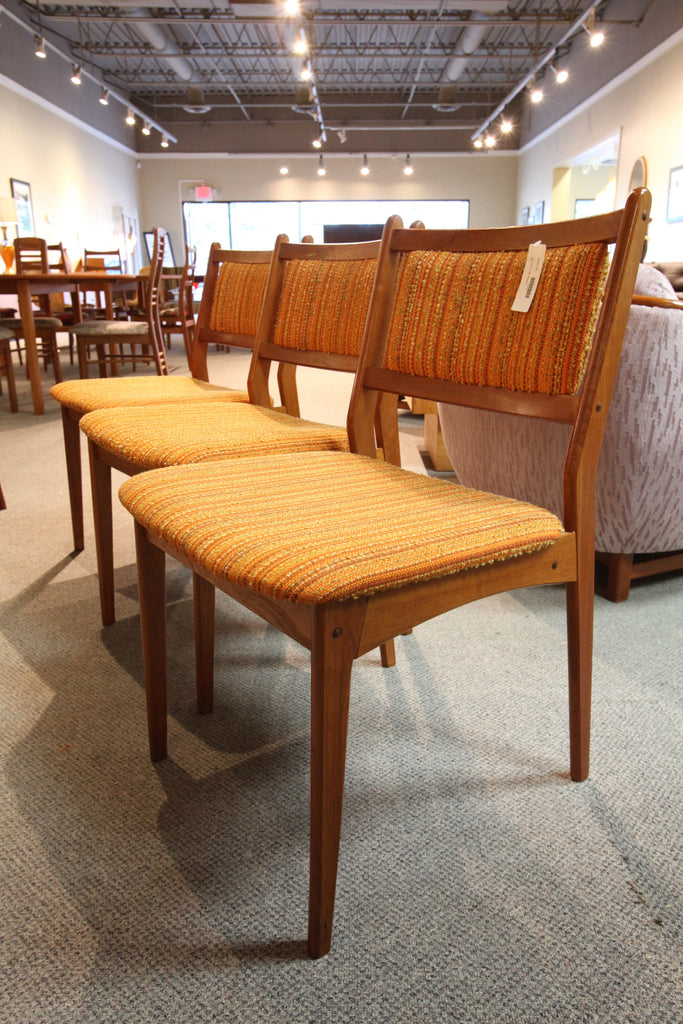 Set of 3 Teak Chairs