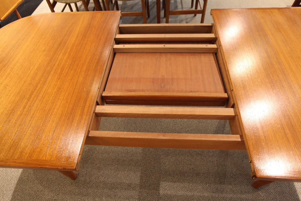 Fabulous Teak Table with Butterfly Leaf (78"L x 38"W) or (57.5"L x 38"W)
