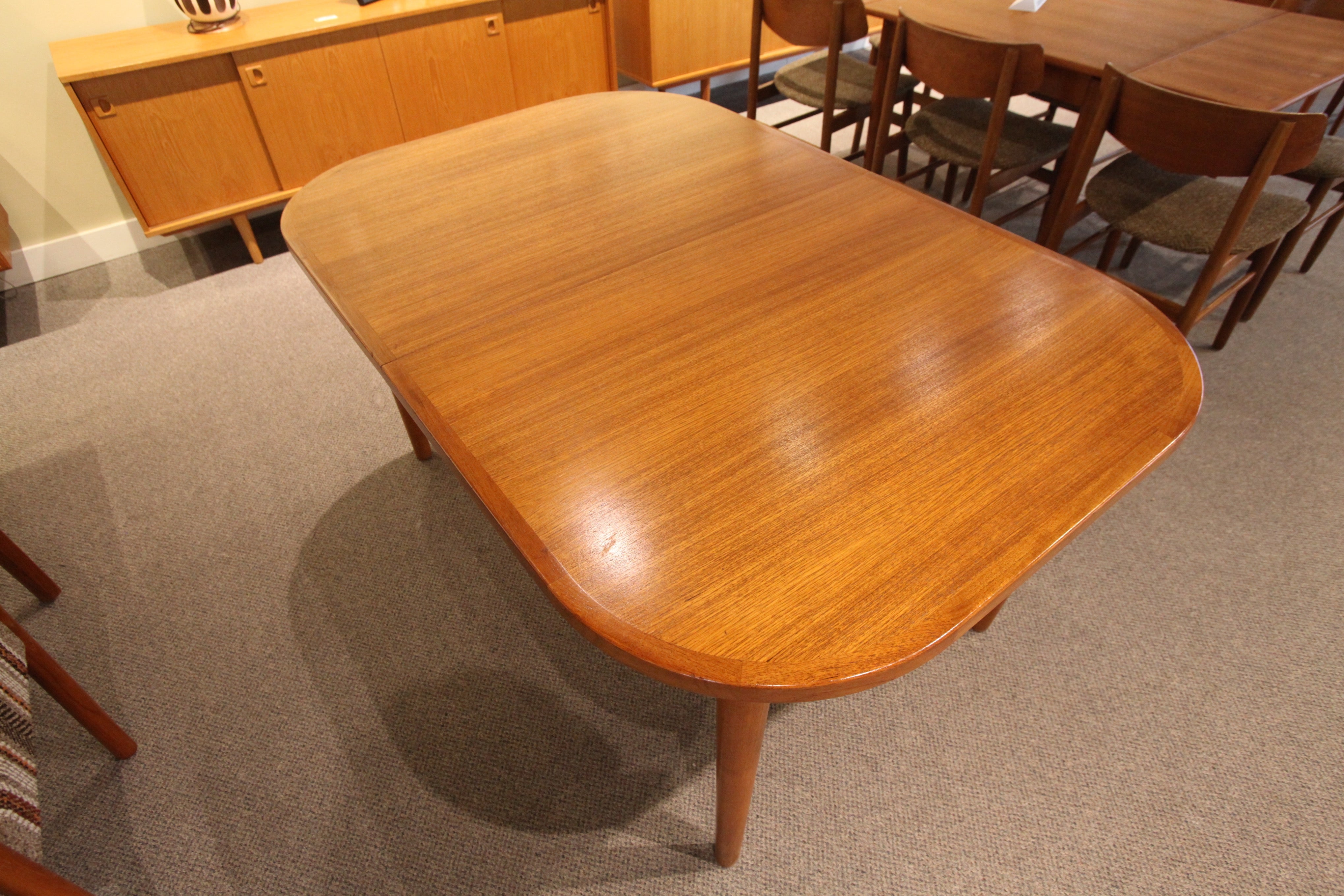 Fabulous Teak Table with Butterfly Leaf (78"L x 38"W) or (57.5"L x 38"W)