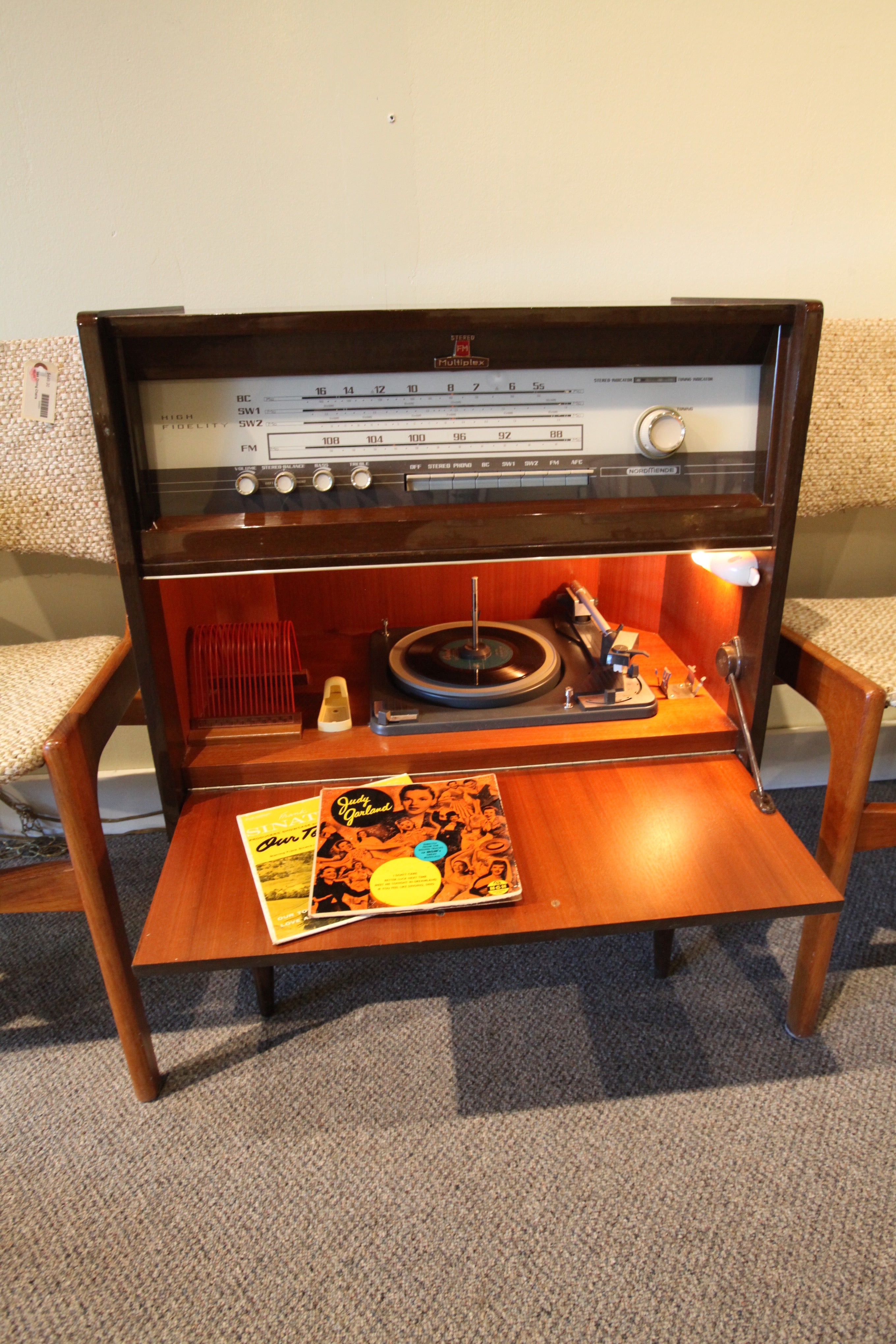 Normende Caruso Special C Stereo/Phono Cabinet (Germany early 60's)