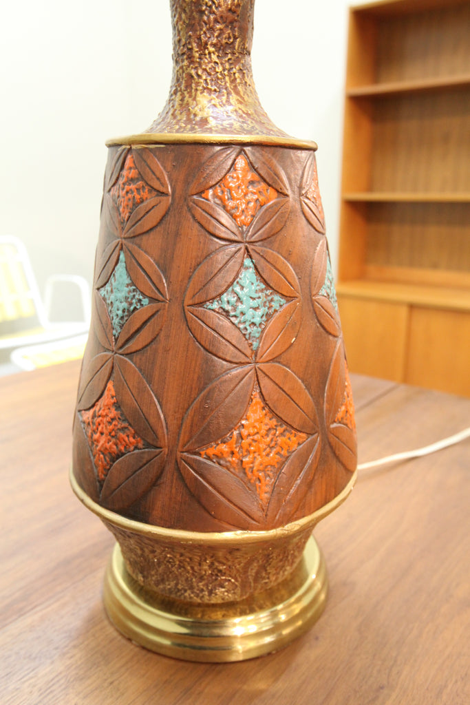 Mid Century Table Lamp (34.5"H)