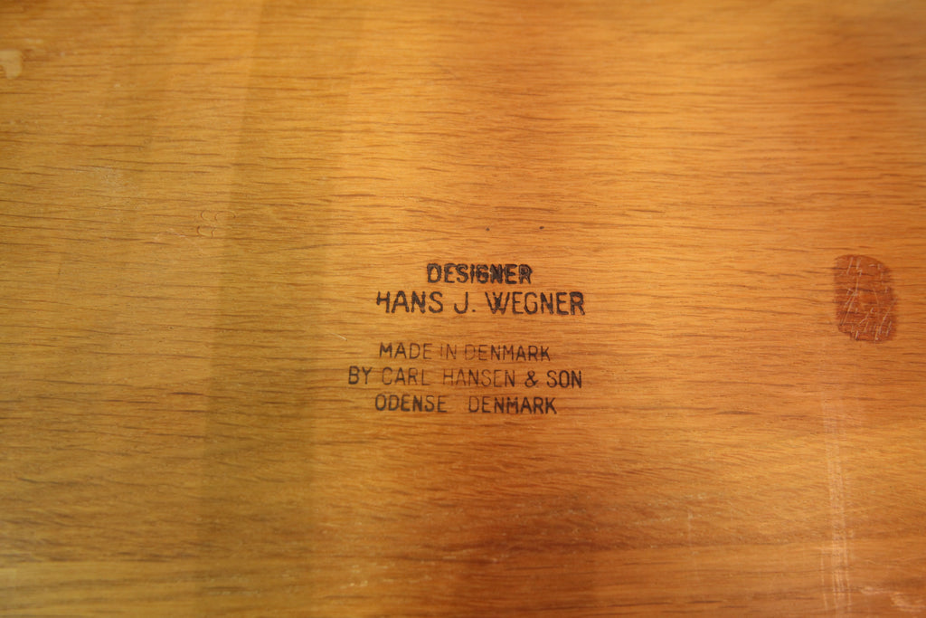 Set of 4 Authentic Hans Wegner  (CH30) Teak/Oak Chairs (circa 1950's)