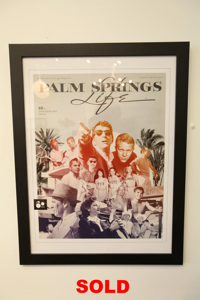 "Palm Springs Life" Framed Art Print (26" x 20")