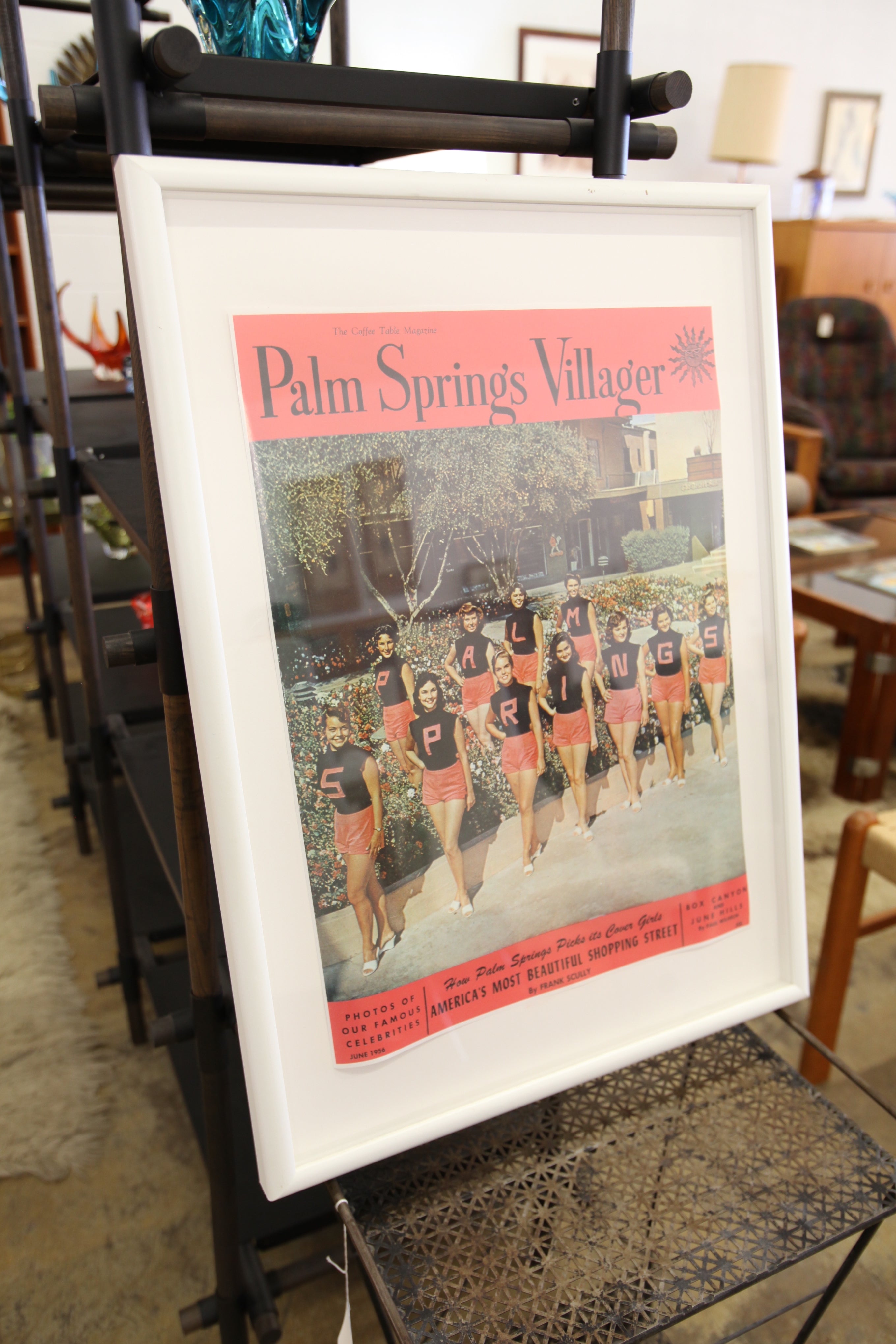 Palm Springs Villager Framed Print (20.5"W x 28.5"H x 1.5" thick)