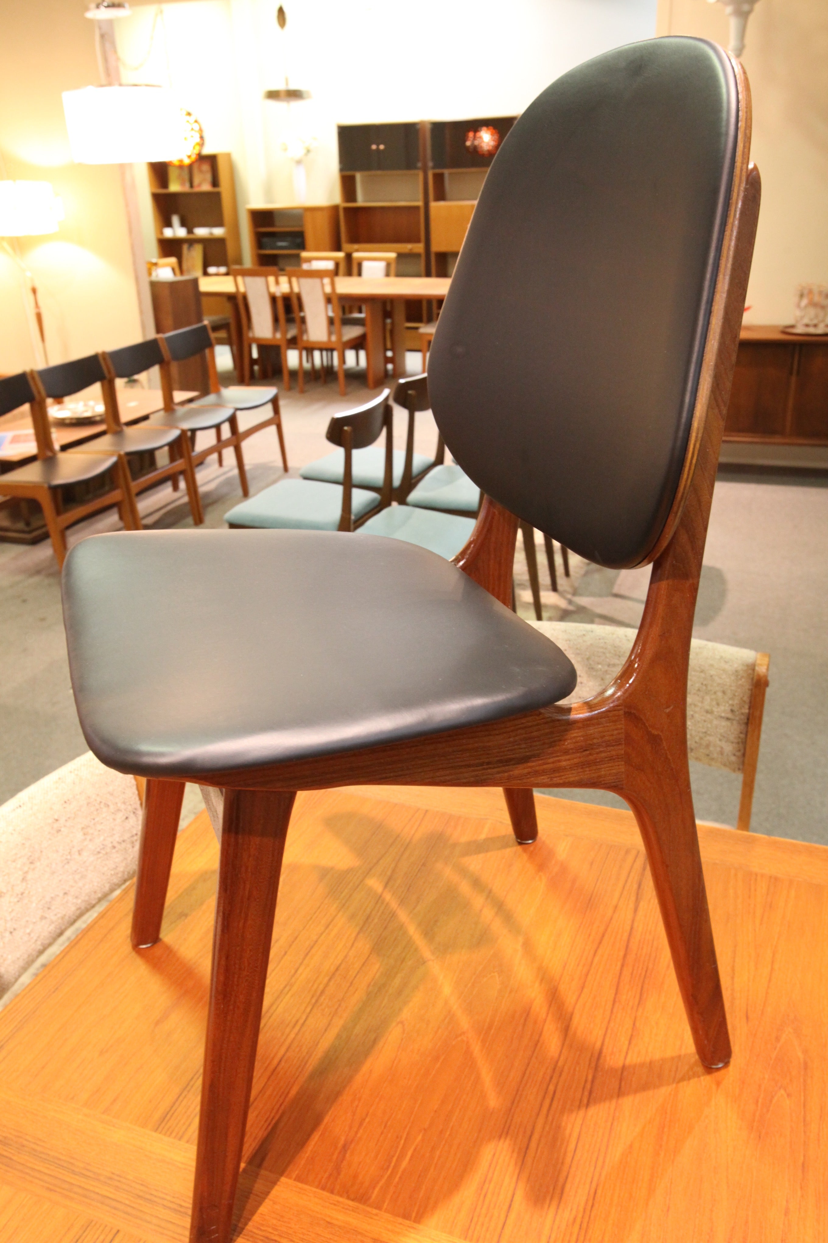 Single Danish Teak Chair