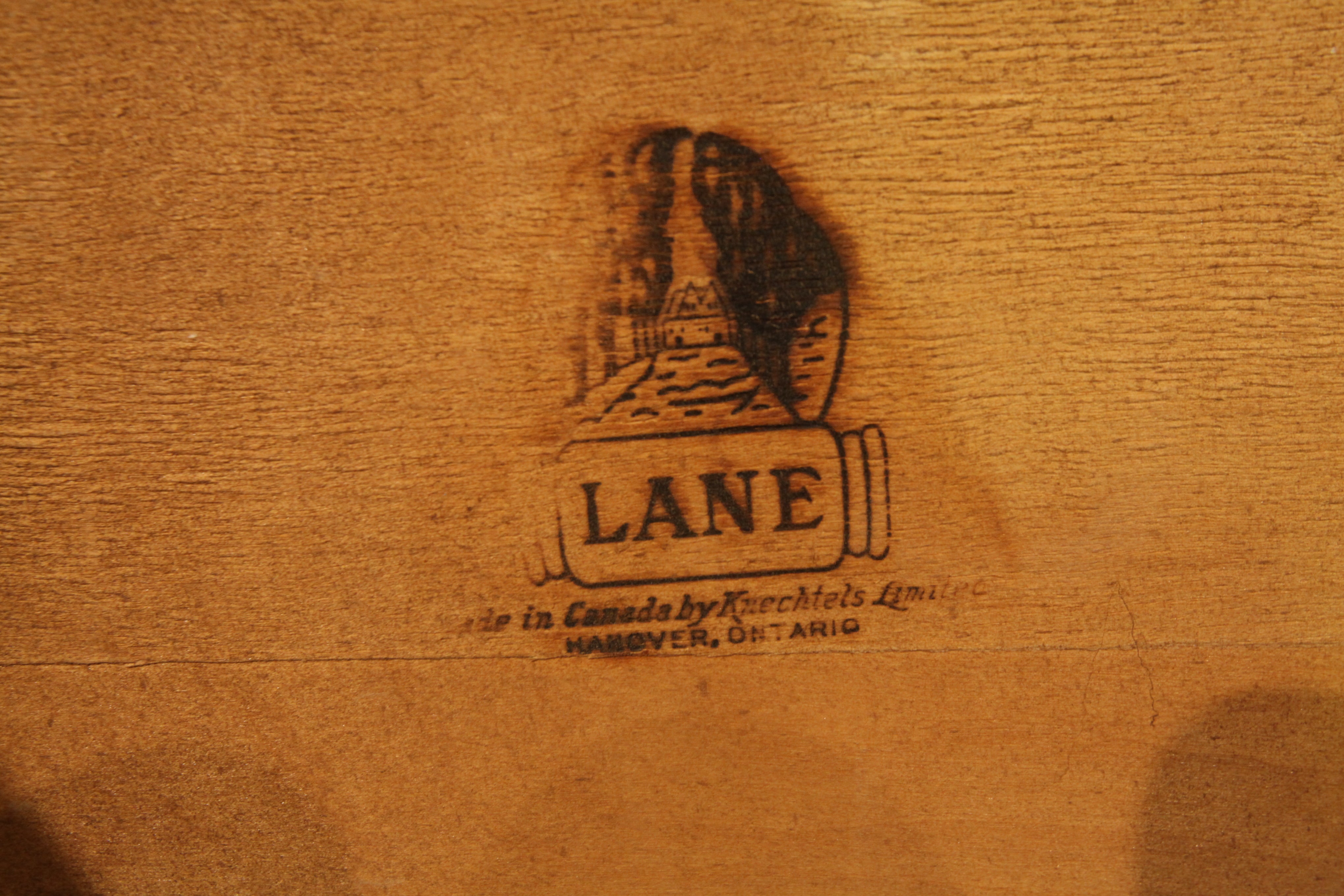 Vintage Mid Century Lane Walnut Coffee / Side Table (32" x 32" x 24.5"H)
