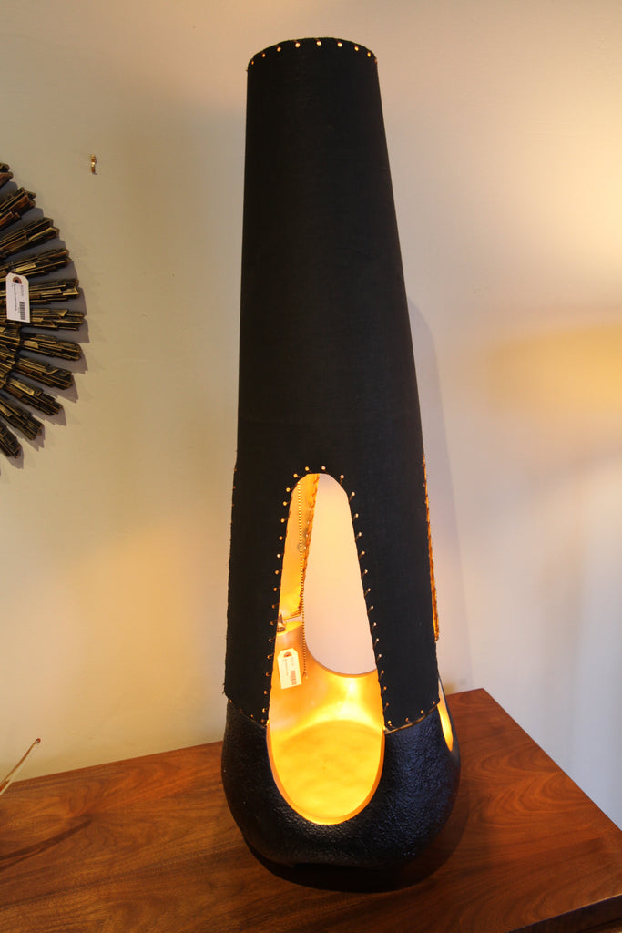 Super Cool Mid Century Modern Lamp (42.5"H x 15" dia.)