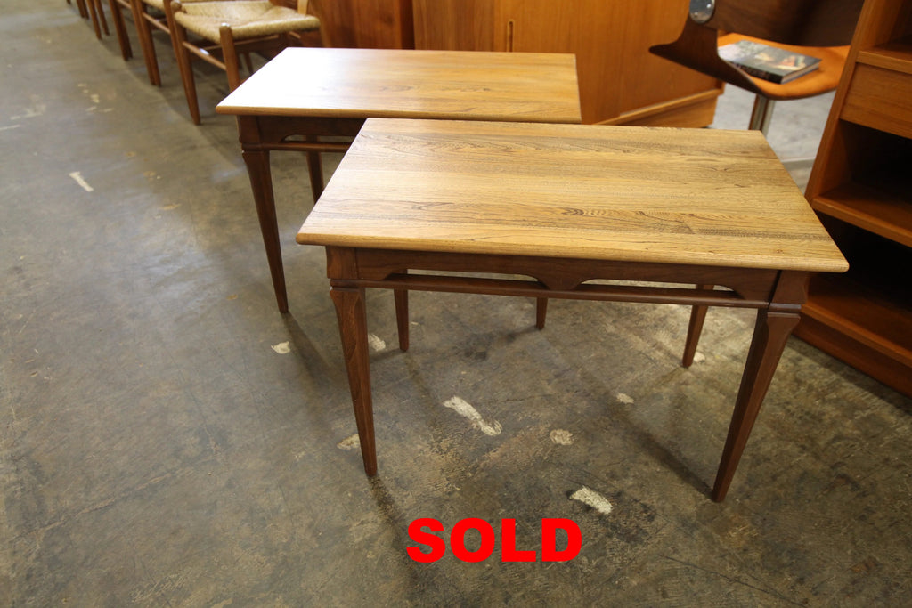 Vintage Oak Side Table (28" x 17.5" x 20.5"H)