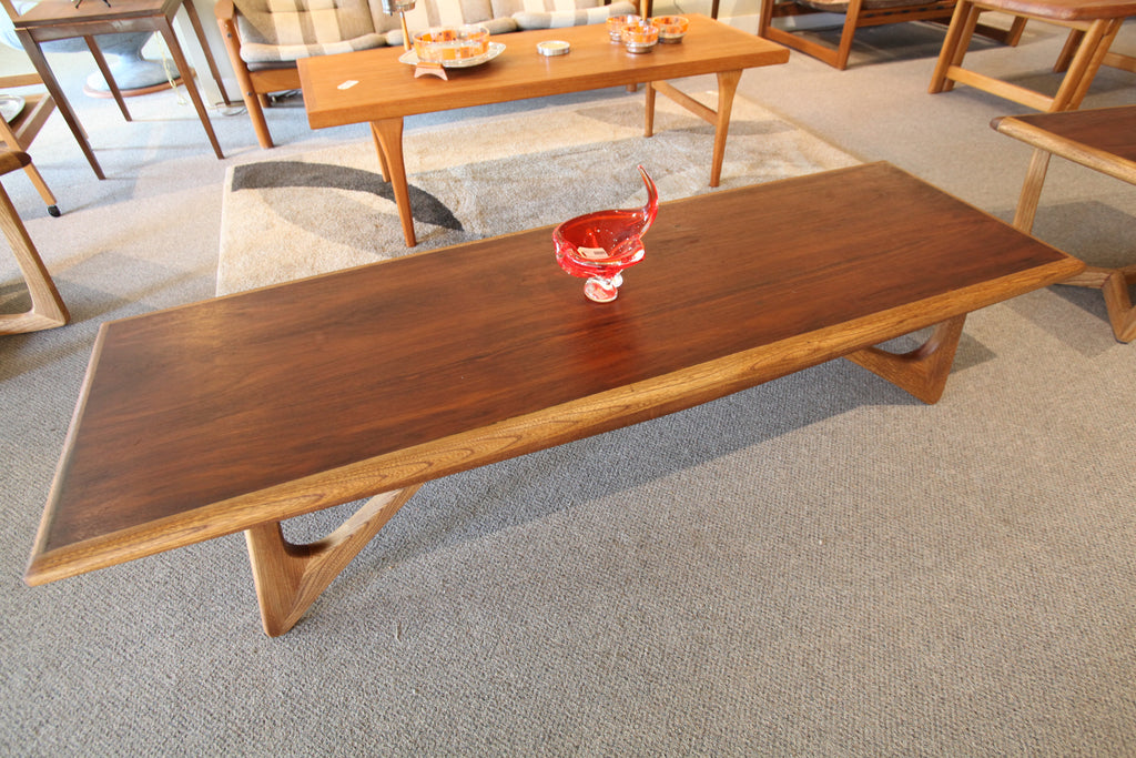 Vintage Pearsal Style Coffee Table (70"L x 22"W x 14.5"H)