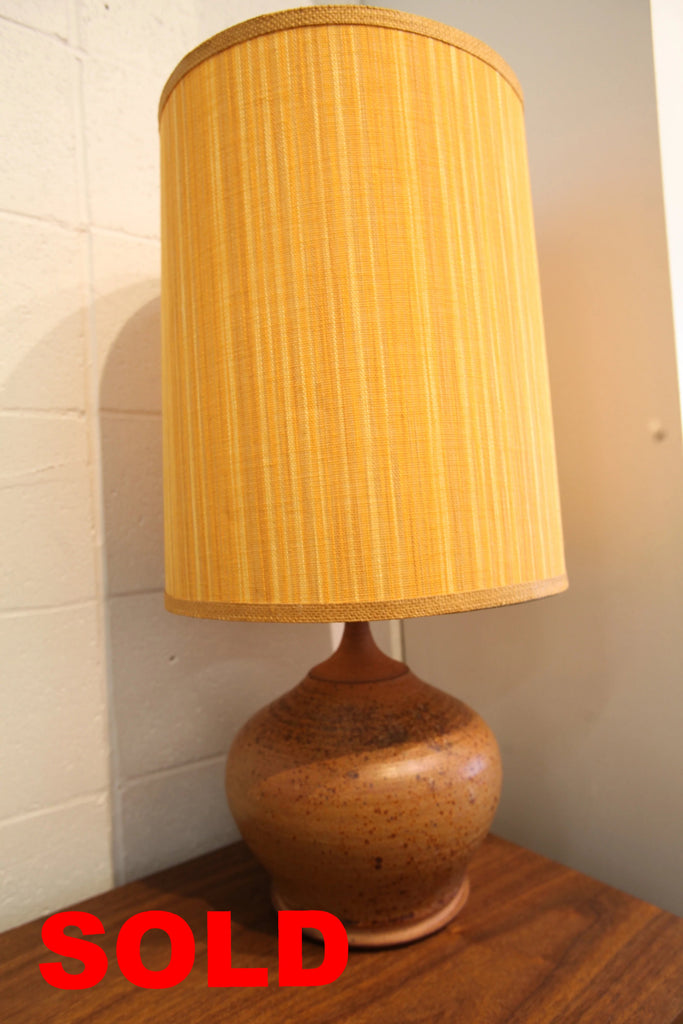 Vintage Table Lamp (28.5"H x 13.25" Dia.)