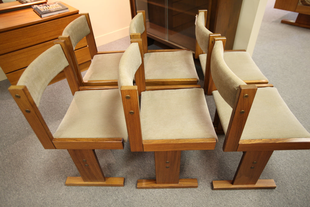 Set of 6 Gangso Mobler Rosewood Dining Chairs