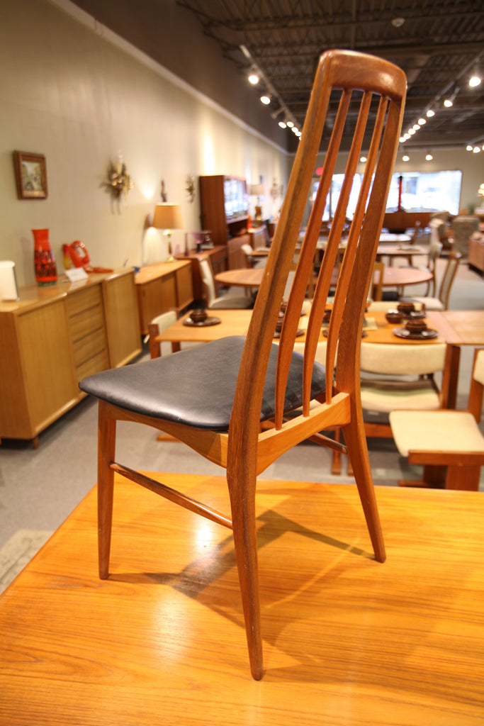 Set of 6 Koefoeds "Eva" Danish Teak Chairs