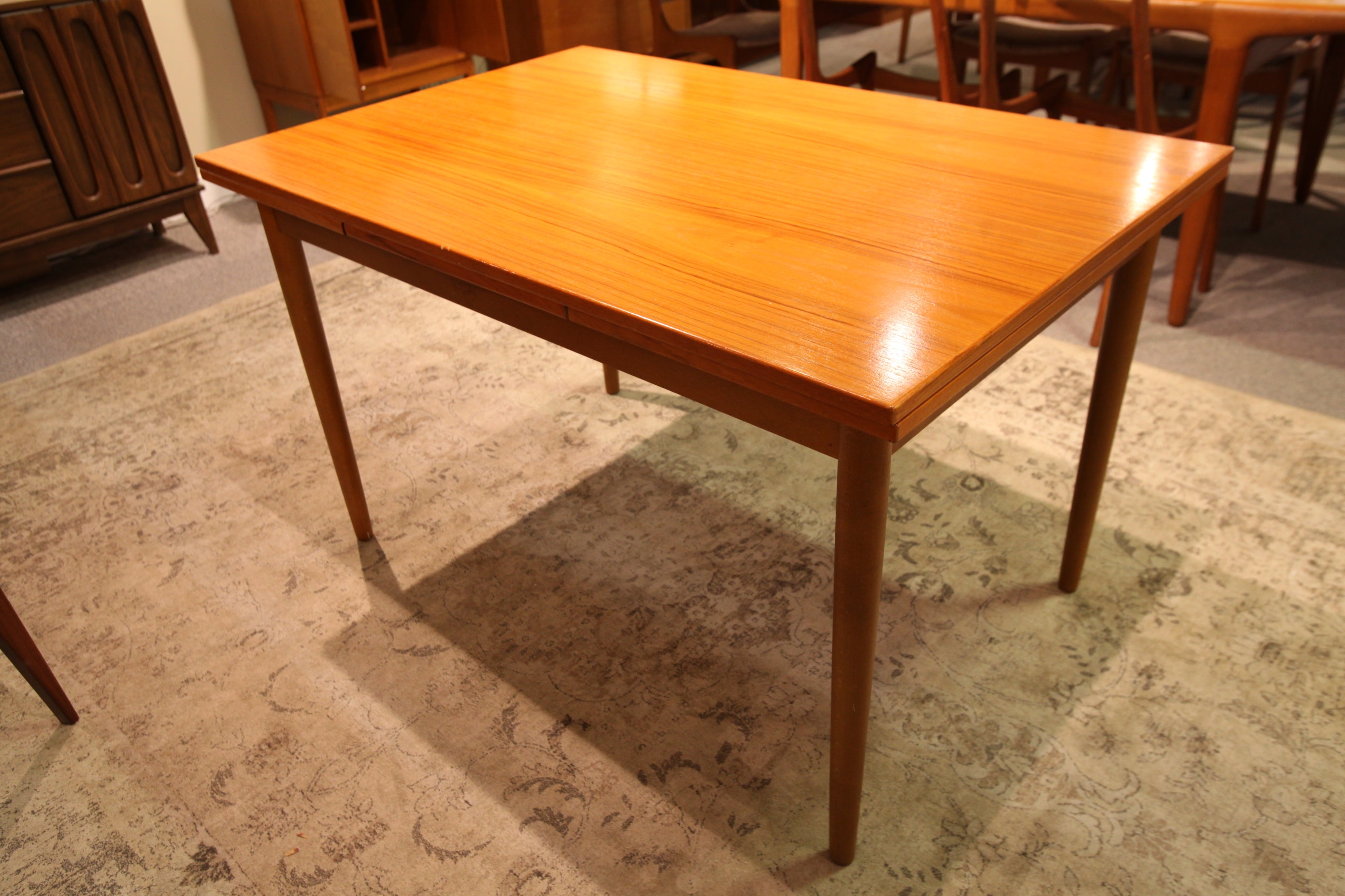 Danish Teak Extension Table by FARSTRUP (79" x 32") or (48" x 32")