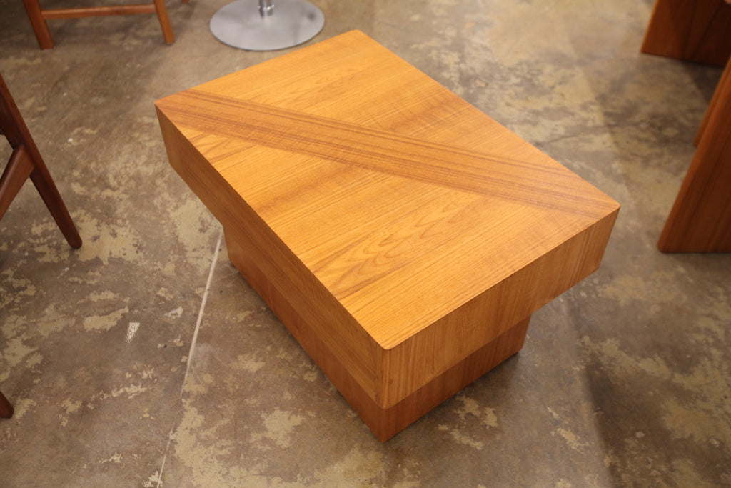 Vintage Teak Side Table by RS Associates Montreal (30" x 20" x 17.5"H)