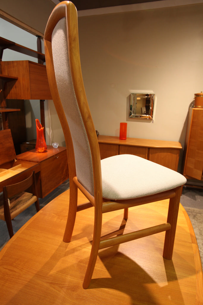 Set of 6 High Quality Danish Teak Chairs by Skovby