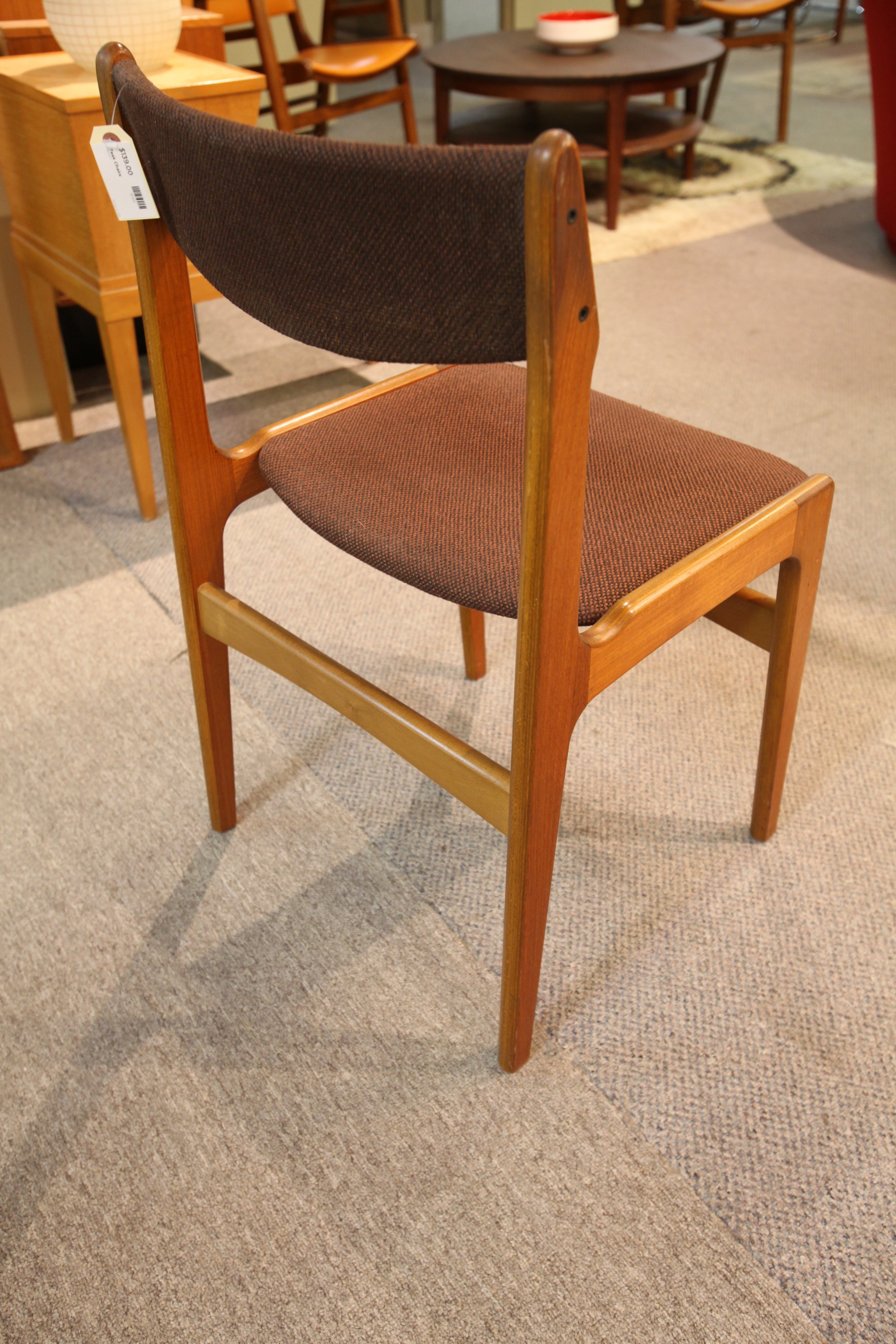 Vintage Single Teak Chair