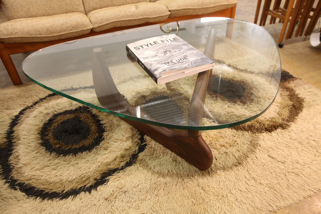 Higher Quality Replica Noguchi Coffee Table w/ Thick Glass Top
