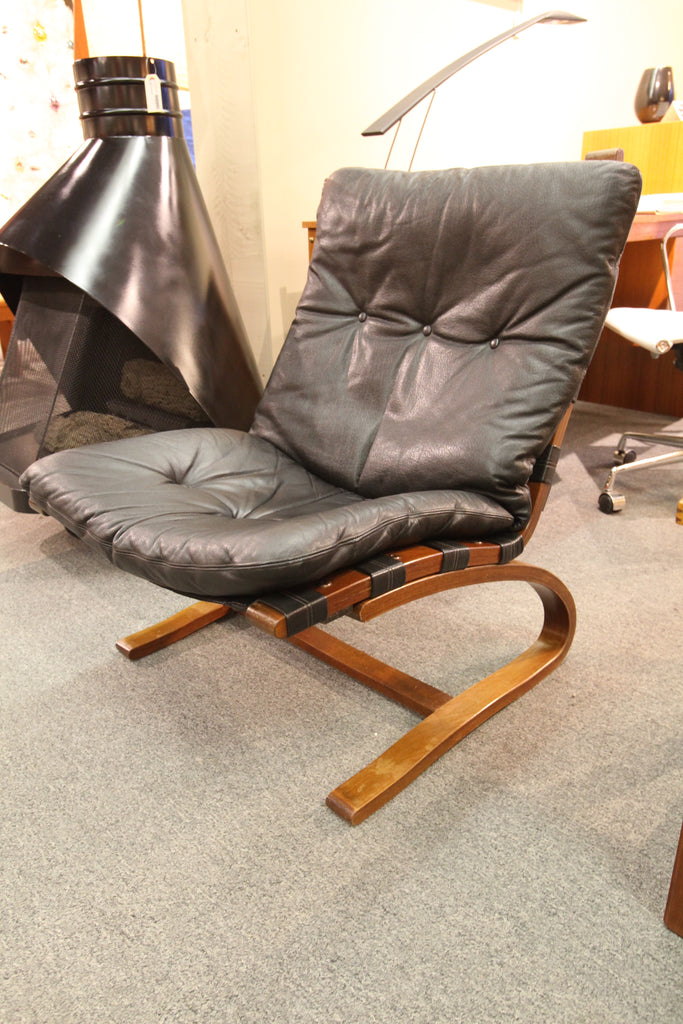 Vintage Leather Kengu Chair