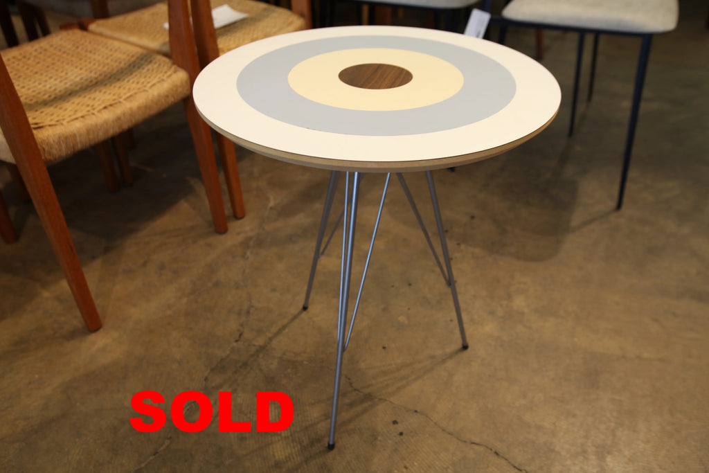 Vintage Round "Jasper" Side Table by Pure Design (Douglas Copeland)