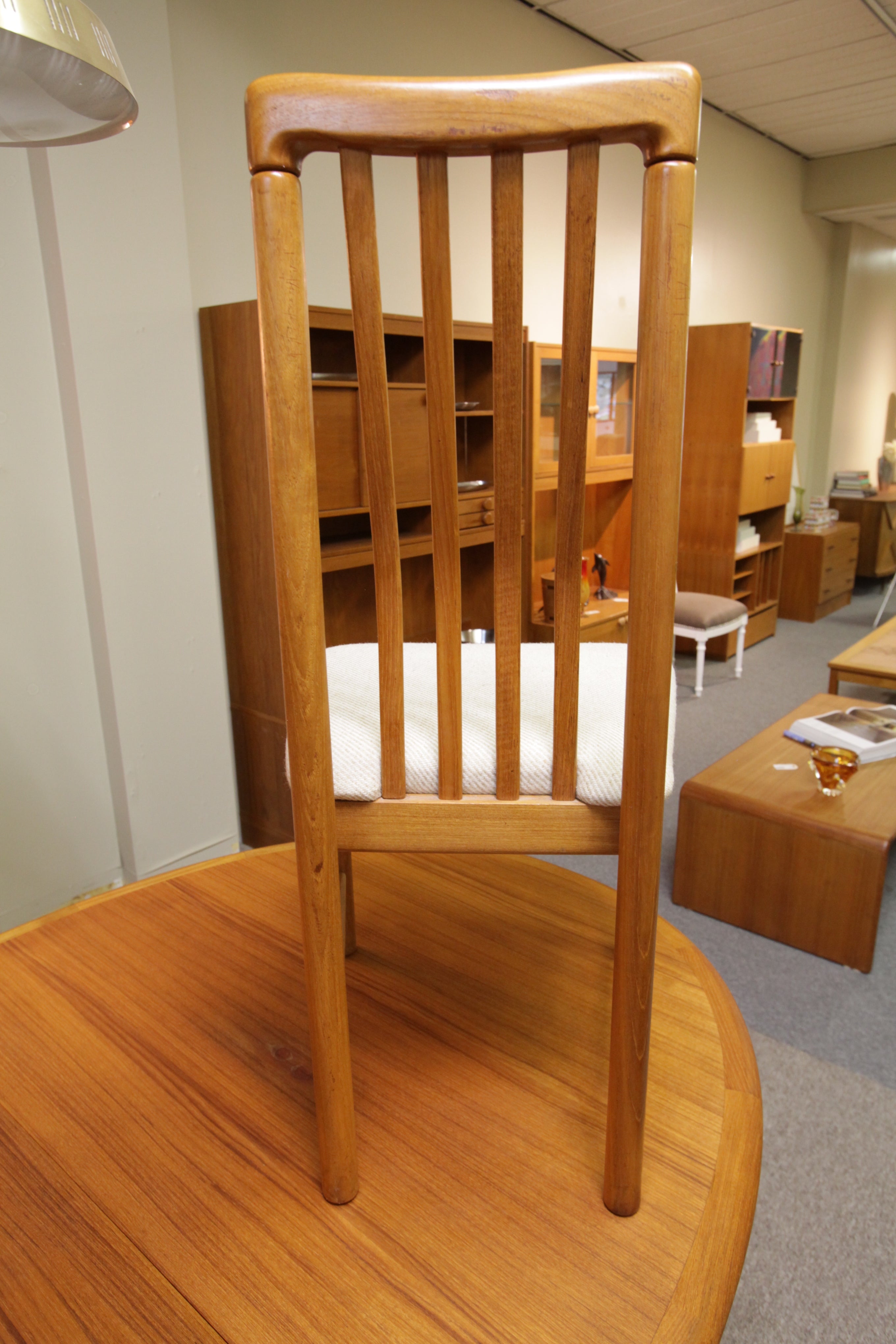 Set of 8 Vintage Benny Linden Teak Chairs