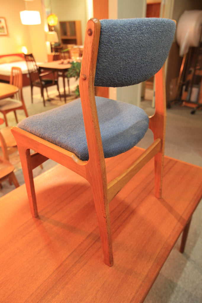Set of 4 Danish Teak Dining Chairs by Dyrlund
