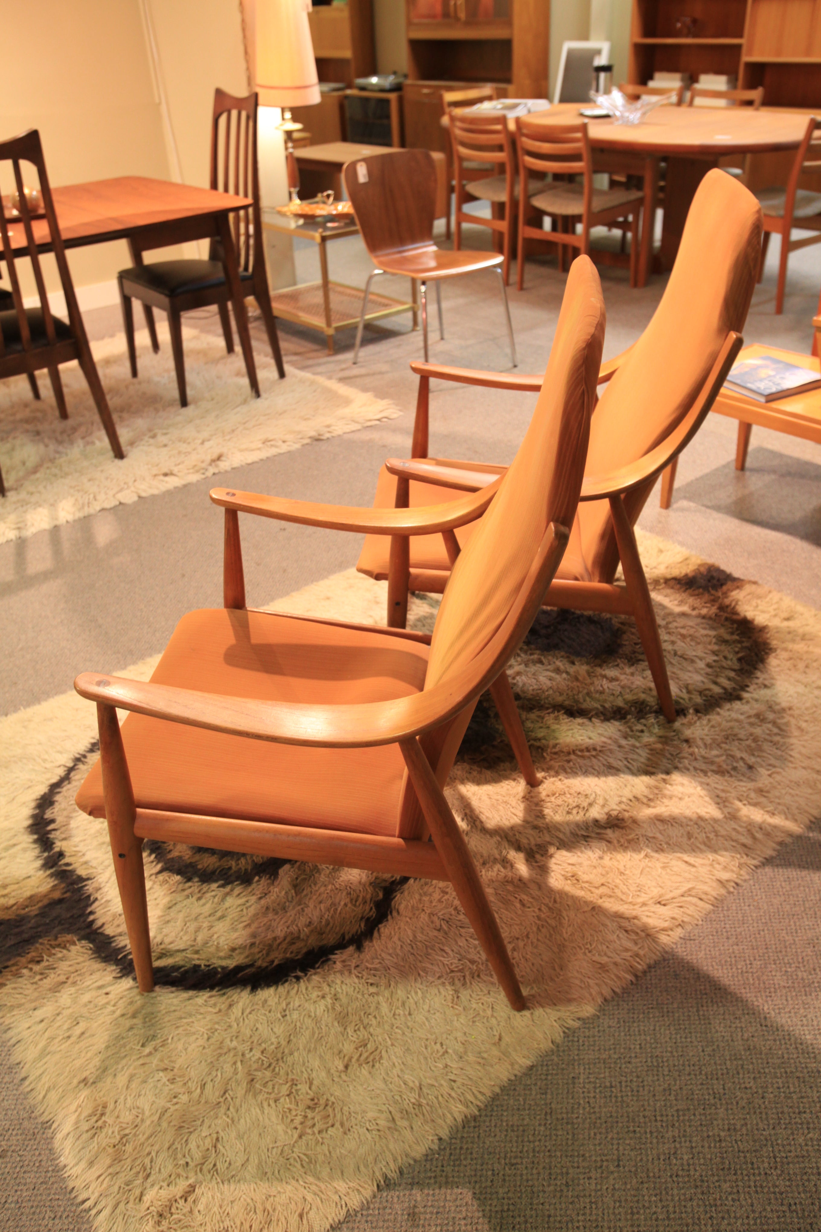Vintage Teak Model 148 Chair by Peter Hvidt for France and Sons Denmark